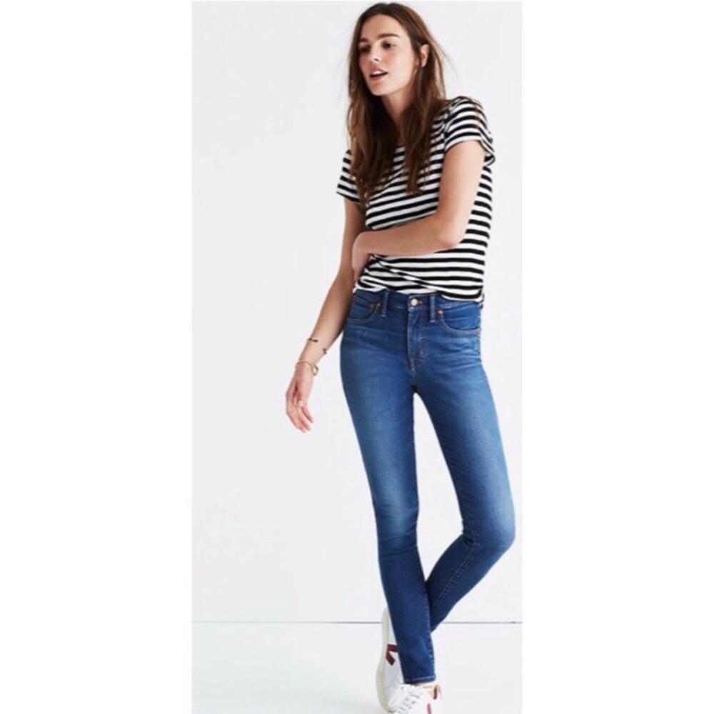 Madewell Tall 9" Mid-Rise Skinny Jeans